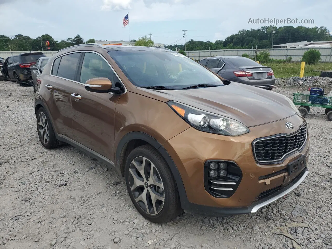 2017 Kia Sportage Sx Gold vin: KNDPR3A63H7266947