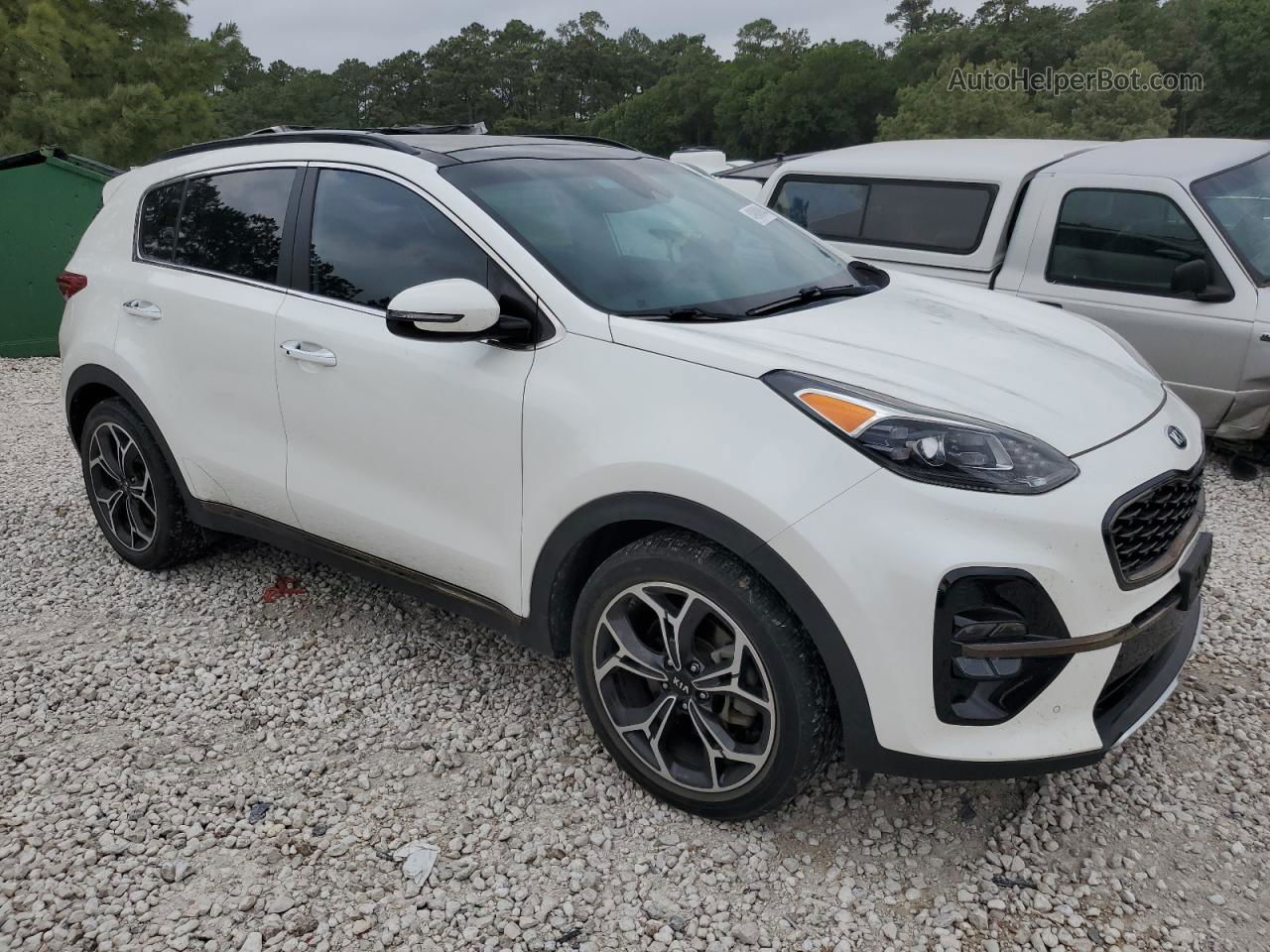 2020 Kia Sportage Sx White vin: KNDPR3A65L7755181