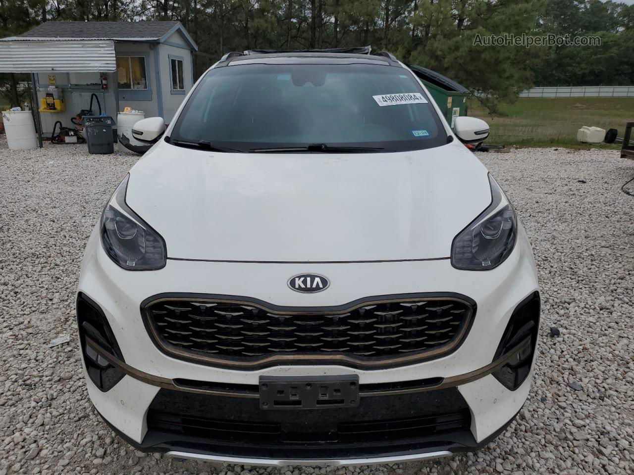 2020 Kia Sportage Sx White vin: KNDPR3A65L7755181