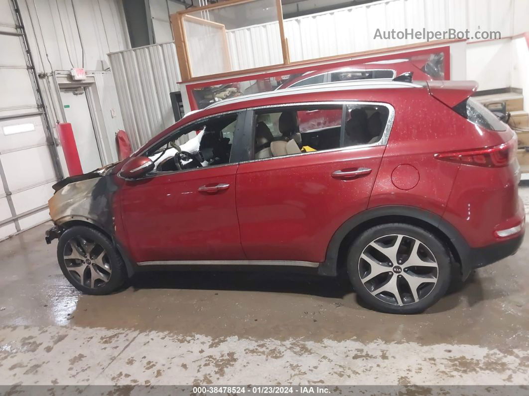 2017 Kia Sportage Sx Turbo Red vin: KNDPR3A66H7239029