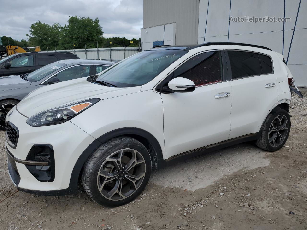 2020 Kia Sportage Sx Белый vin: KNDPR3A68L7811405