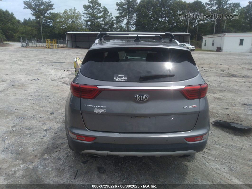 2017 Kia Sportage Sx Turbo Gray vin: KNDPR3A69H7099252