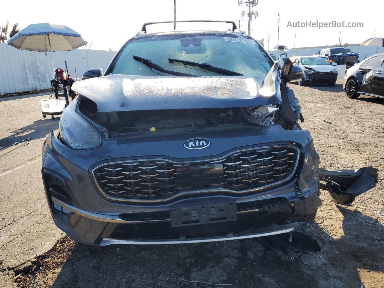 2020 Kia Sportage Sx Charcoal vin: KNDPRCA60L7756058