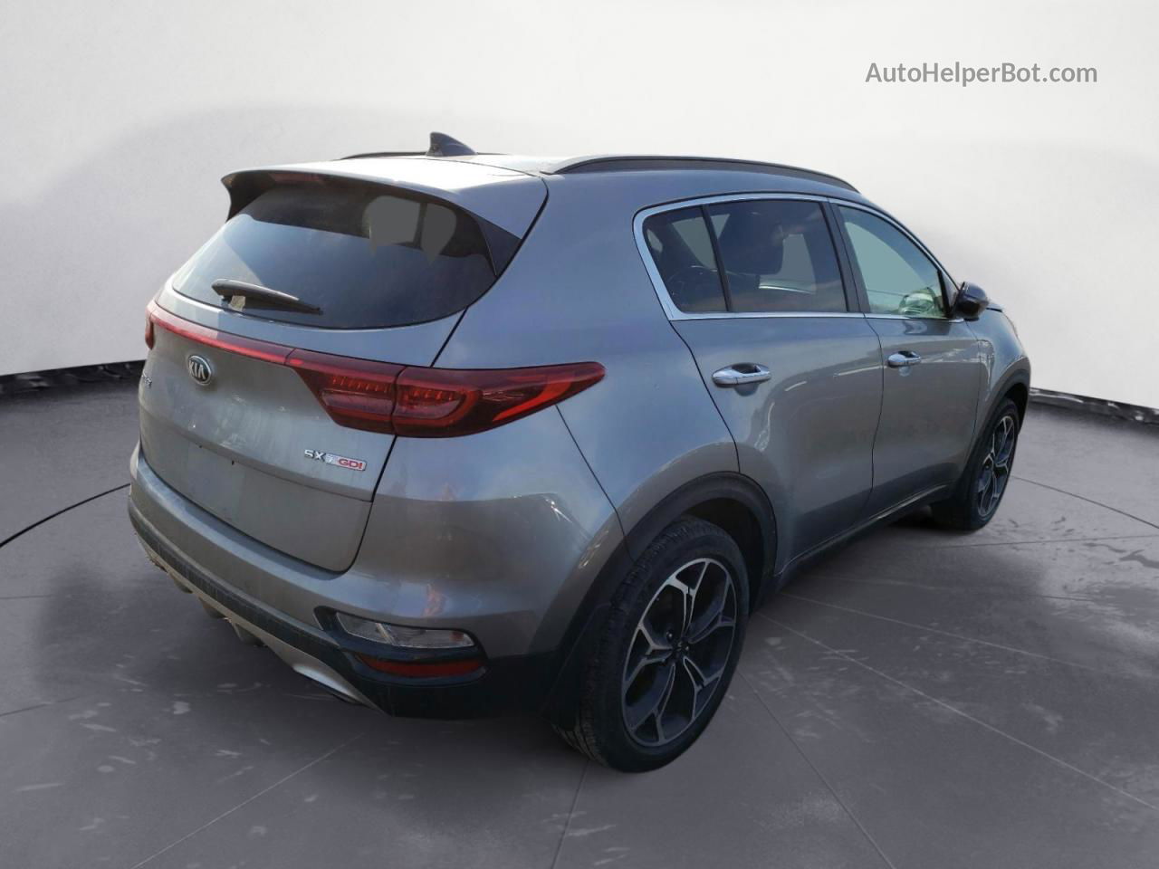 2020 Kia Sportage Sx Silver vin: KNDPRCA62L7810492