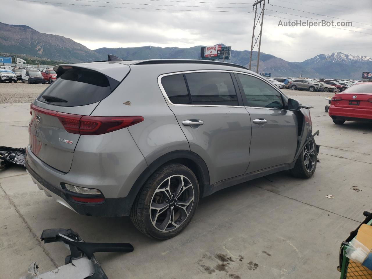 2020 Kia Sportage Sx Угольный vin: KNDPRCA63L7756393