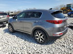 2017 Kia Sportage Sx Серебряный vin: KNDPRCA66H7157575