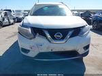 2016 Nissan Rogue Sv White vin: KNMAT2MT0GP598393