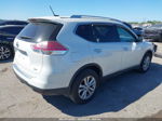 2016 Nissan Rogue Sv Белый vin: KNMAT2MT0GP598393