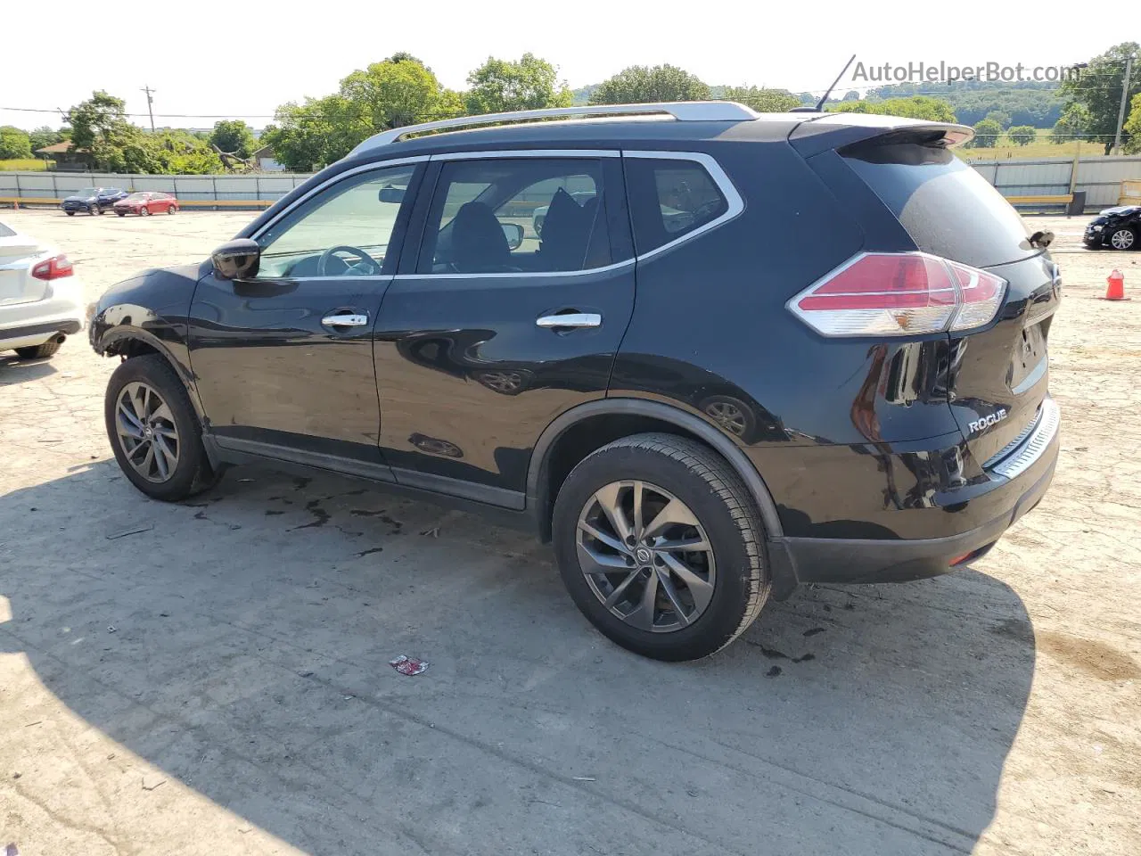 2016 Nissan Rogue S Black vin: KNMAT2MT0GP699689