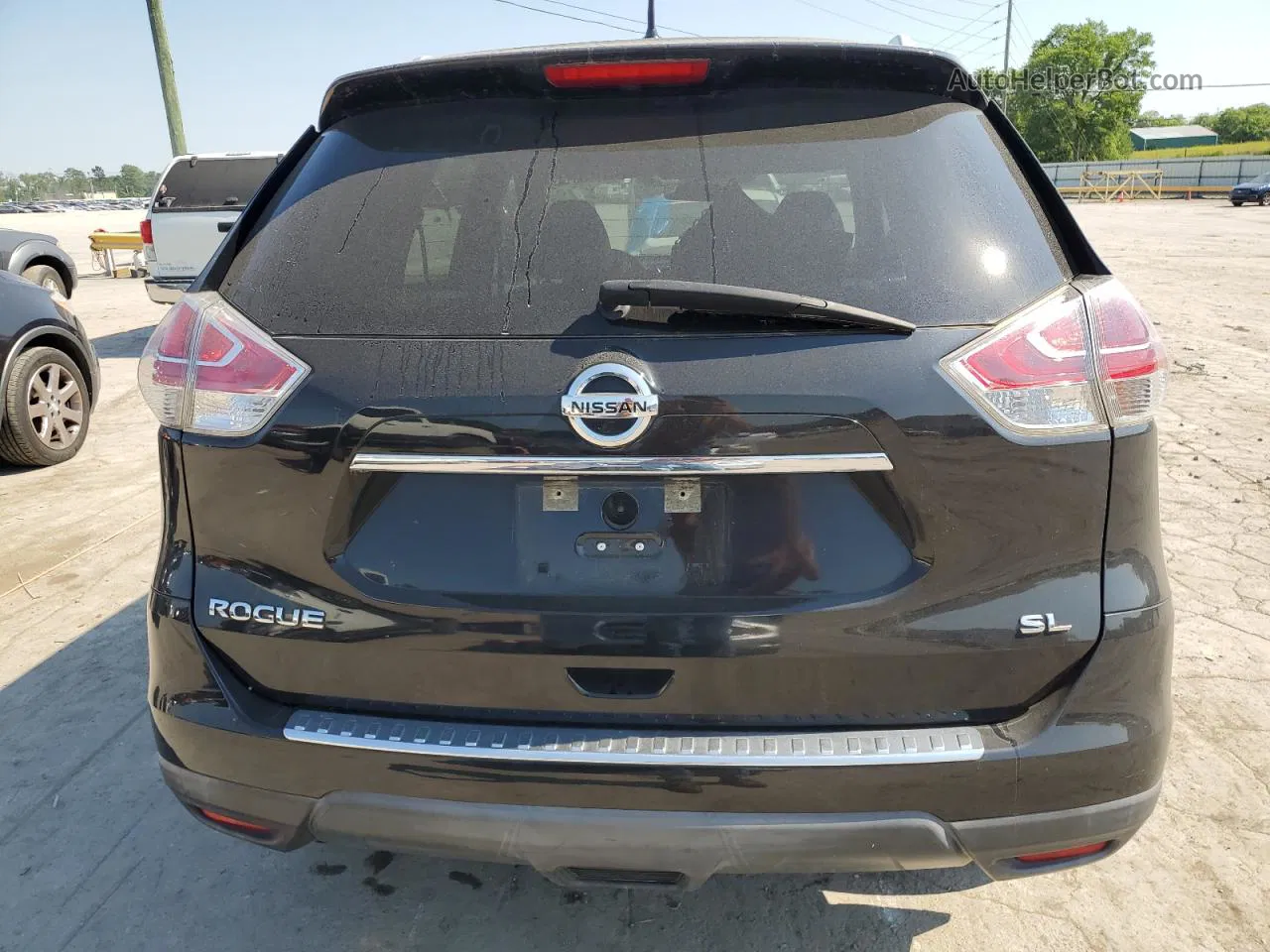 2016 Nissan Rogue S Black vin: KNMAT2MT0GP699689