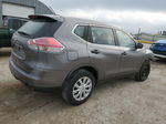 2016 Nissan Rogue S Серый vin: KNMAT2MT0GP702400