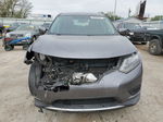 2016 Nissan Rogue S Gray vin: KNMAT2MT0GP702400