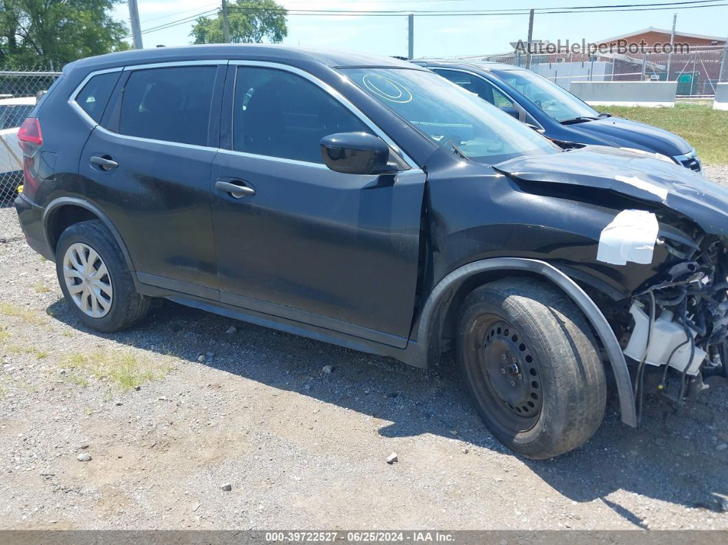 2018 Nissan Rogue S Black vin: KNMAT2MT0JP500874