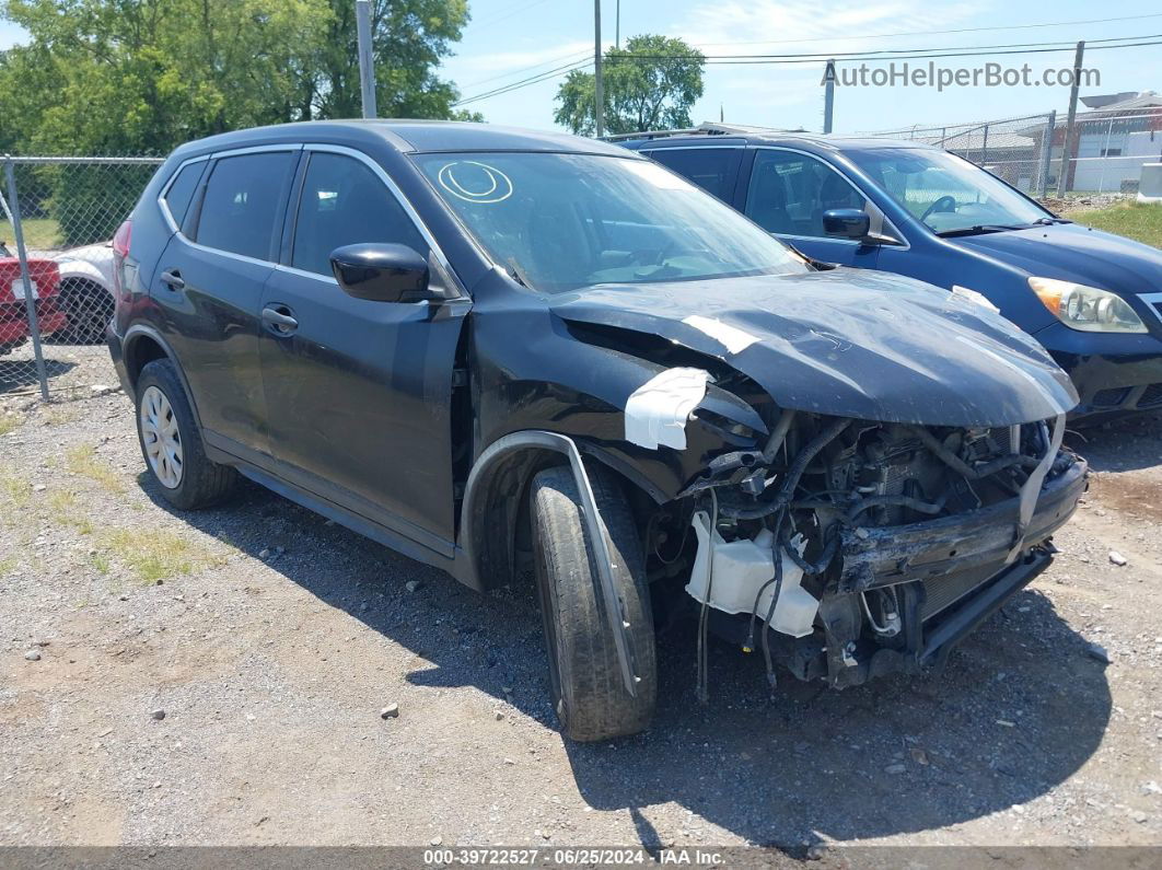 2018 Nissan Rogue S Black vin: KNMAT2MT0JP500874