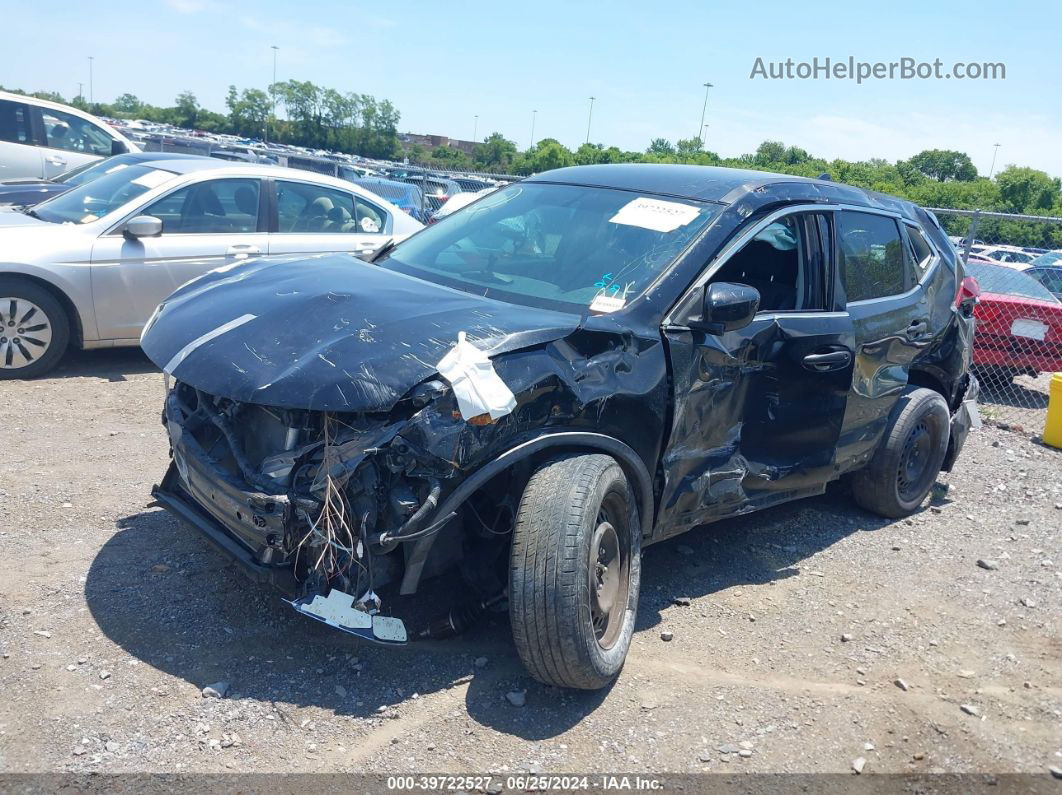 2018 Nissan Rogue S Black vin: KNMAT2MT0JP500874