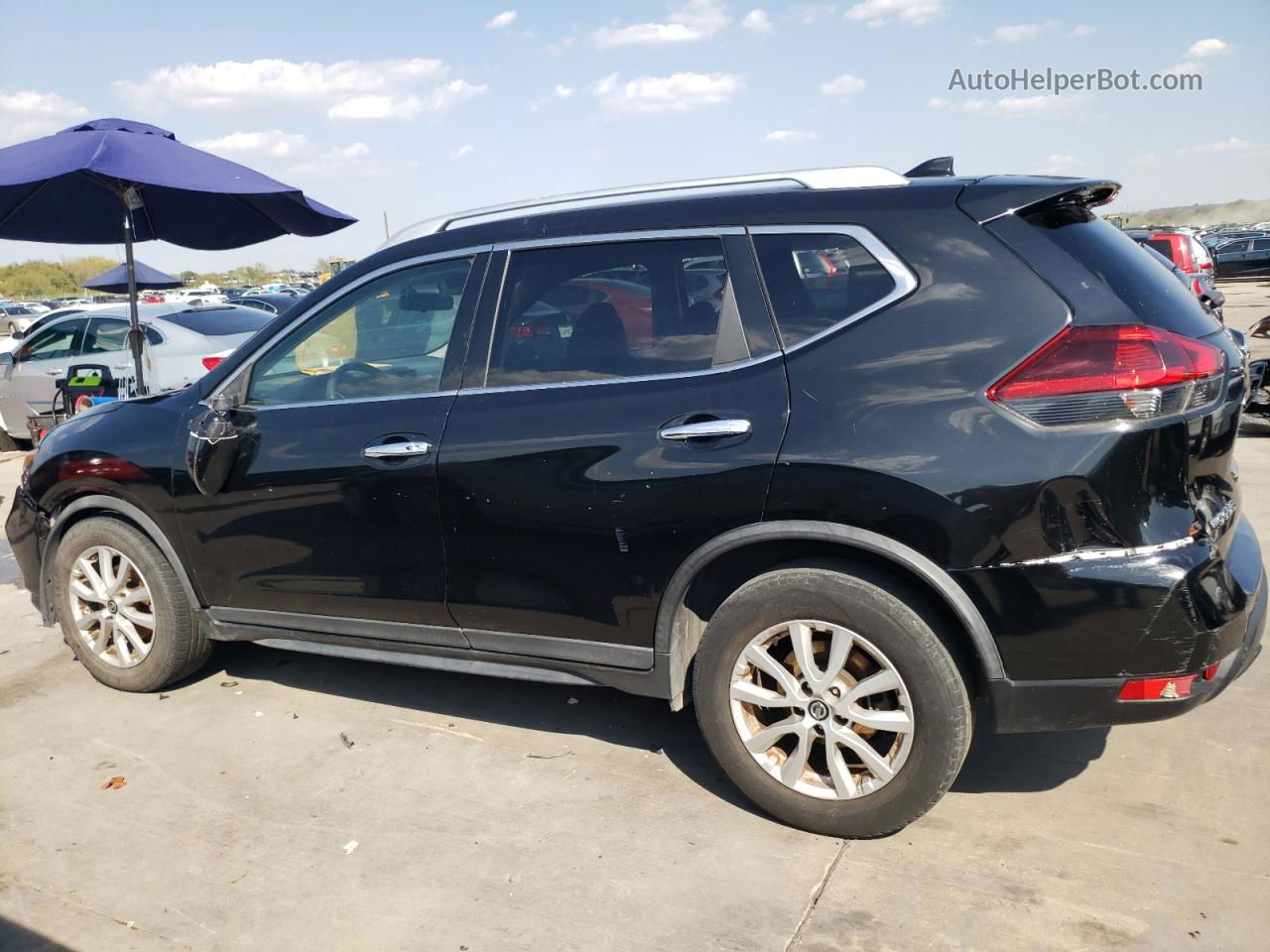 2018 Nissan Rogue S Black vin: KNMAT2MT0JP519070