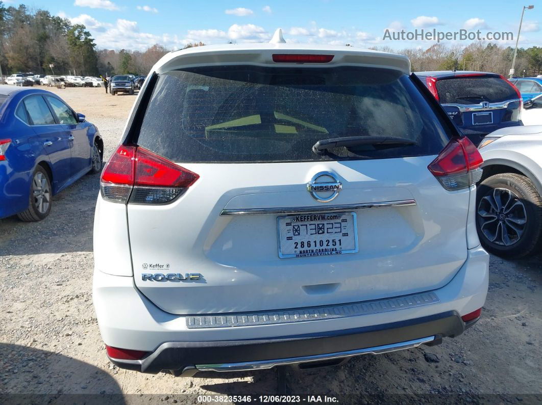 2018 Nissan Rogue S White vin: KNMAT2MT0JP529937