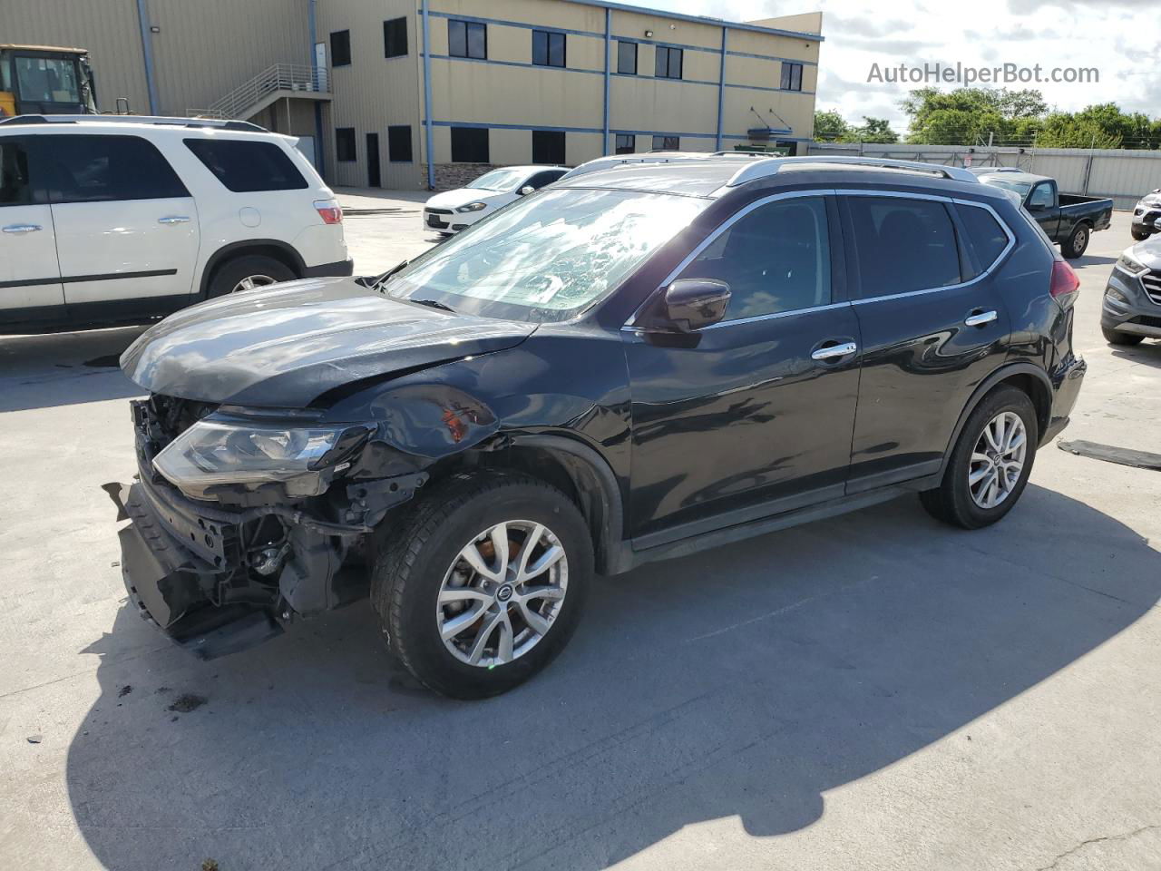 2018 Nissan Rogue S Black vin: KNMAT2MT0JP586378