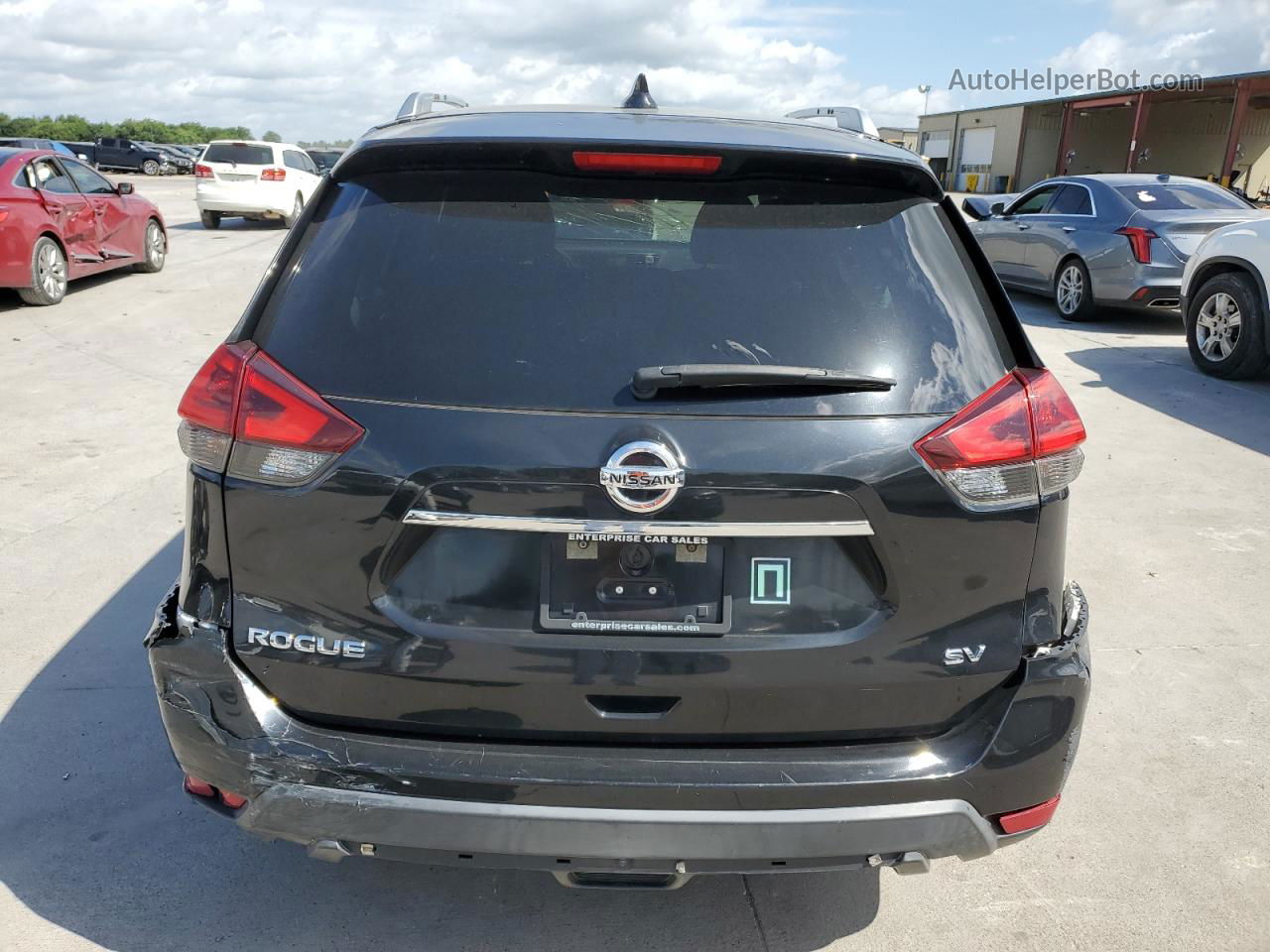 2018 Nissan Rogue S Black vin: KNMAT2MT0JP586378