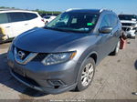 2016 Nissan Rogue S/sl/sv Gray vin: KNMAT2MT1GP711803