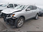 2016 Nissan Rogue Sl/sv/s Silver vin: KNMAT2MT1GP717617