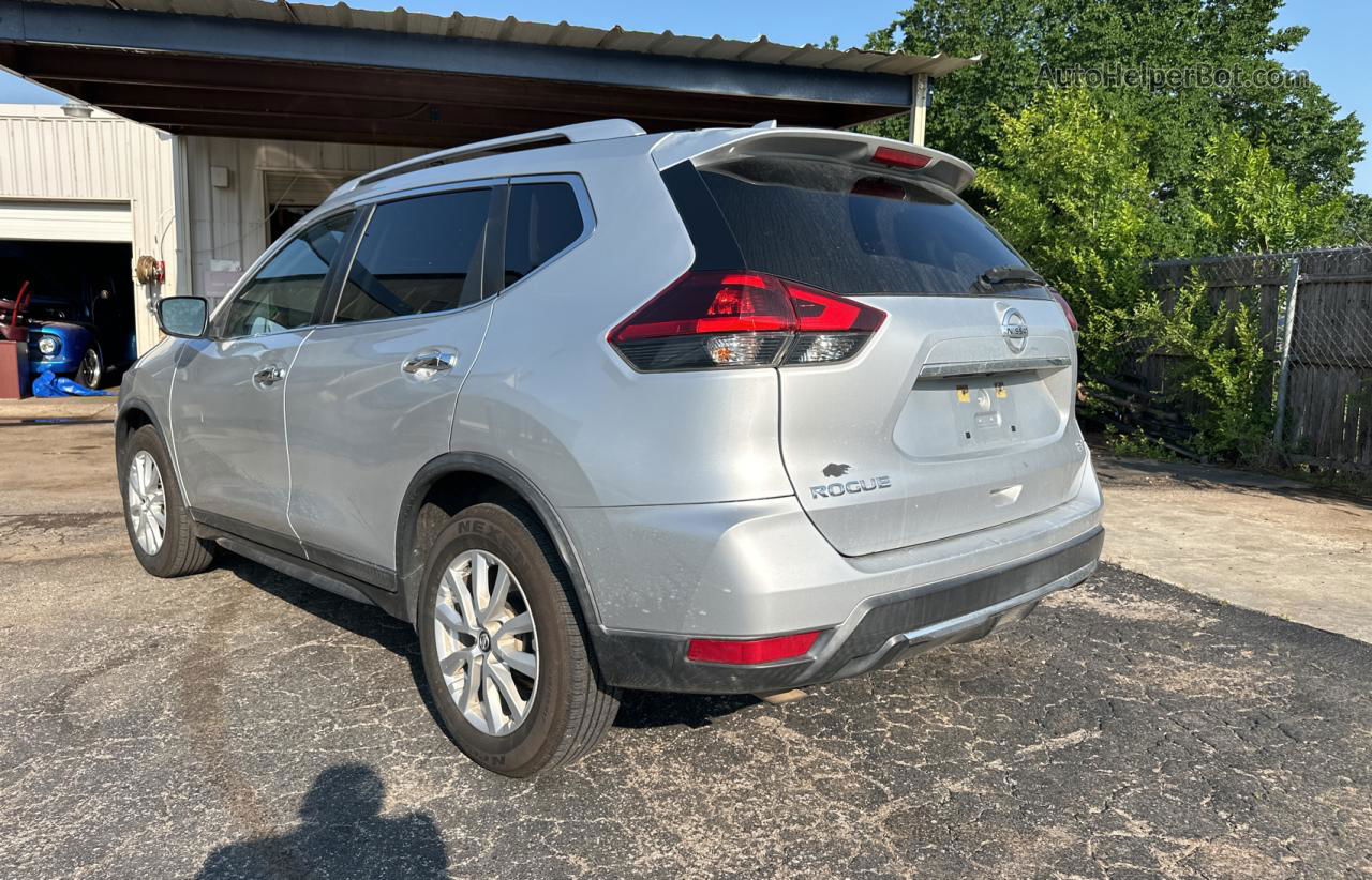 2018 Nissan Rogue S Silver vin: KNMAT2MT1JP505226