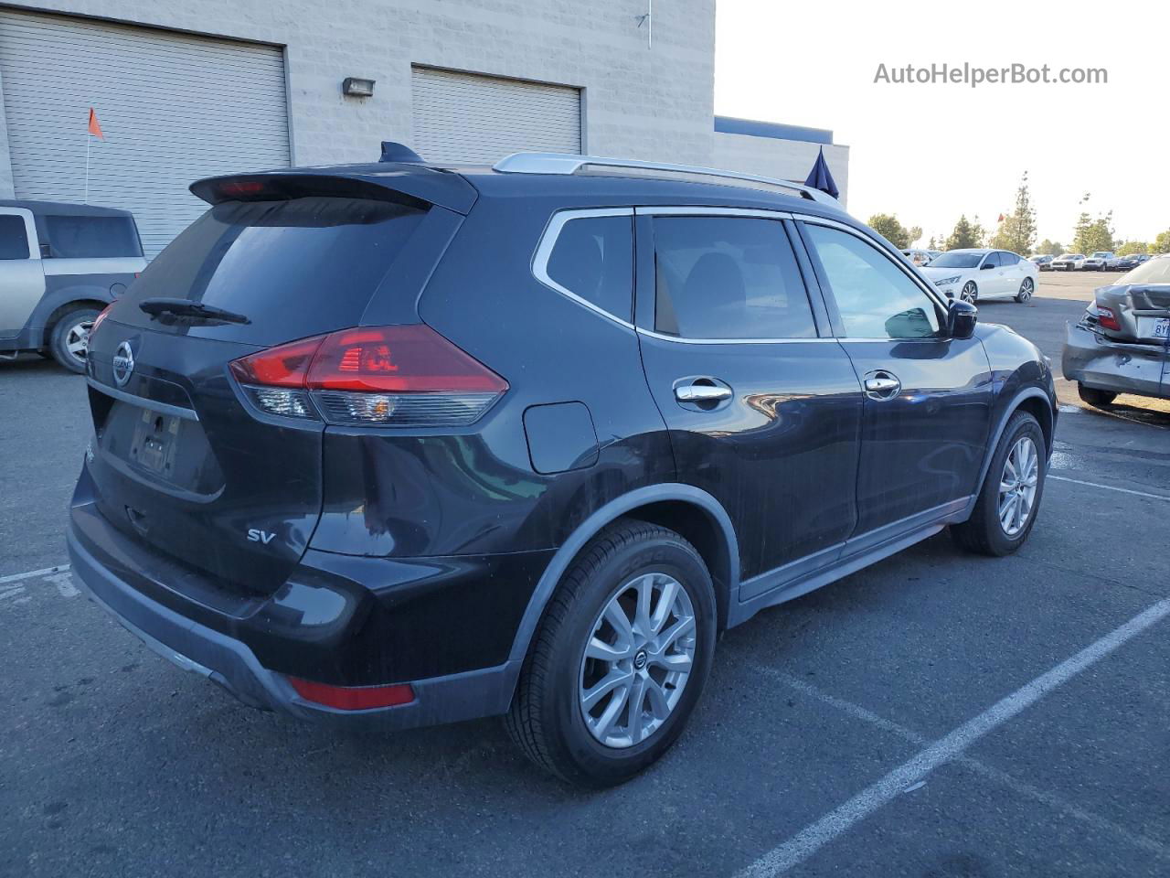 2018 Nissan Rogue S Black vin: KNMAT2MT1JP523239