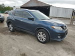 2016 Nissan Rogue S Blue vin: KNMAT2MT2GP656780