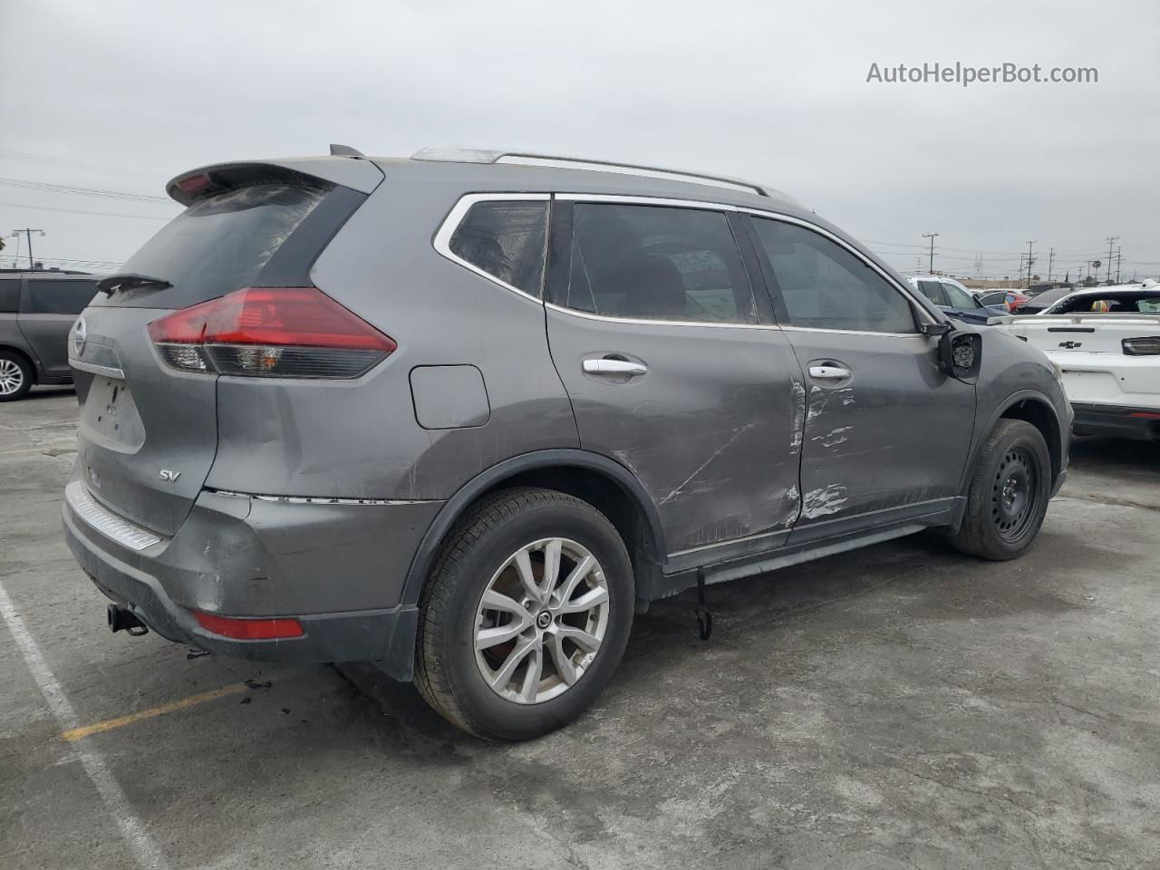 2018 Nissan Rogue S Gray vin: KNMAT2MT2JP594658