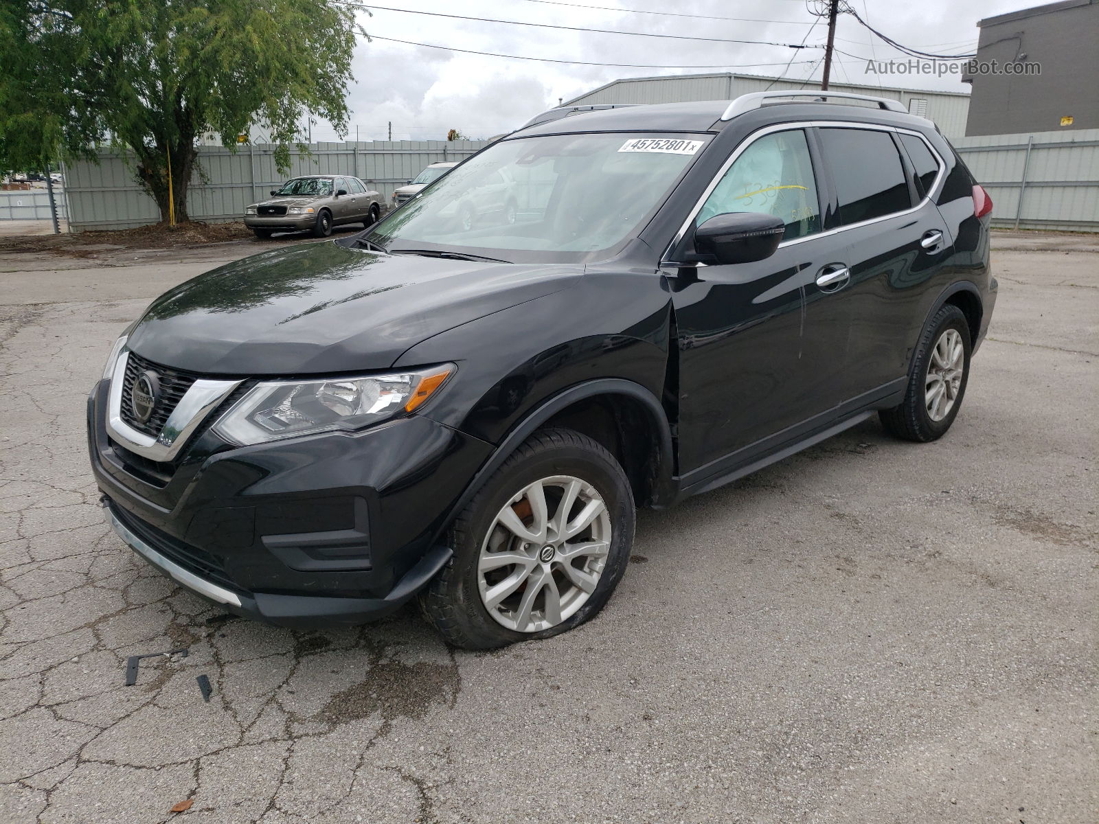 2019 Nissan Rogue S Black vin: KNMAT2MT2KP530878