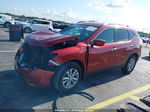 2016 Nissan Rogue Sv Red vin: KNMAT2MT3GP592829