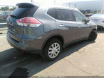 2016 Nissan Rogue S Gray vin: KNMAT2MT3GP679937