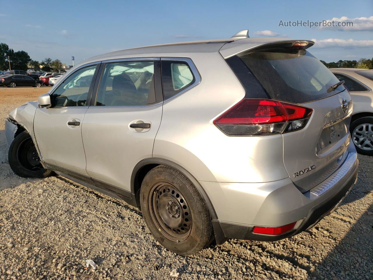 2018 Nissan Rogue S Silver vin: KNMAT2MT3JP599903