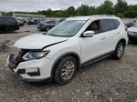 2018 Nissan Rogue S White vin: KNMAT2MT3JP606414