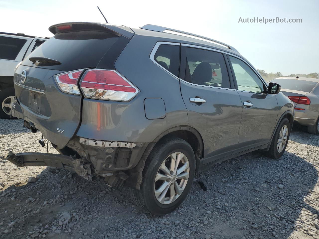 2016 Nissan Rogue S Charcoal vin: KNMAT2MT4GP718678