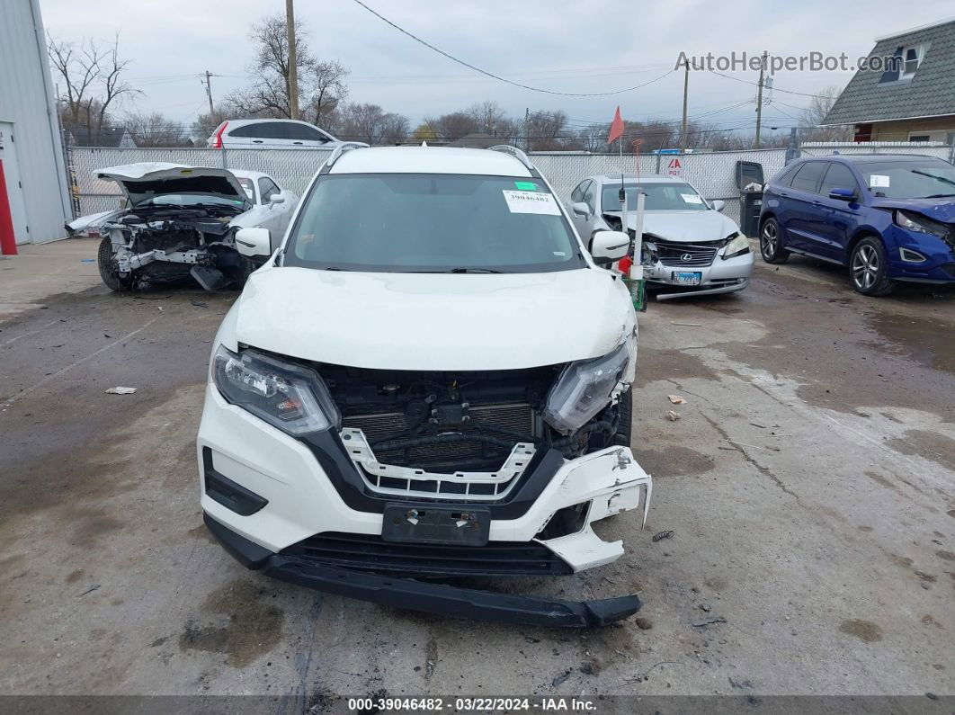 2018 Nissan Rogue Sv White vin: KNMAT2MT4JP590109