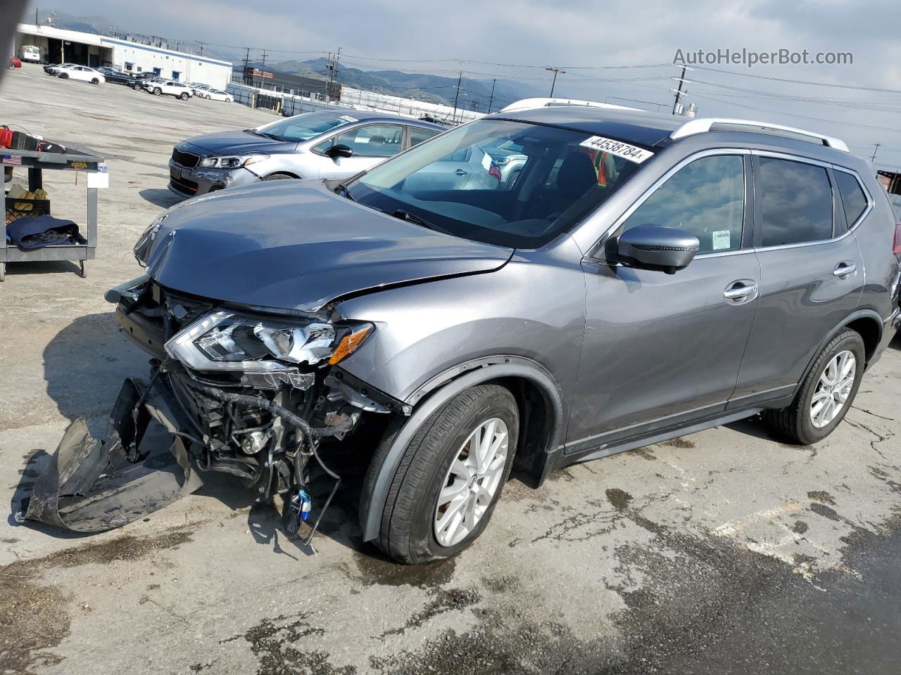 2018 Nissan Rogue S Charcoal vin: KNMAT2MT4JP605725