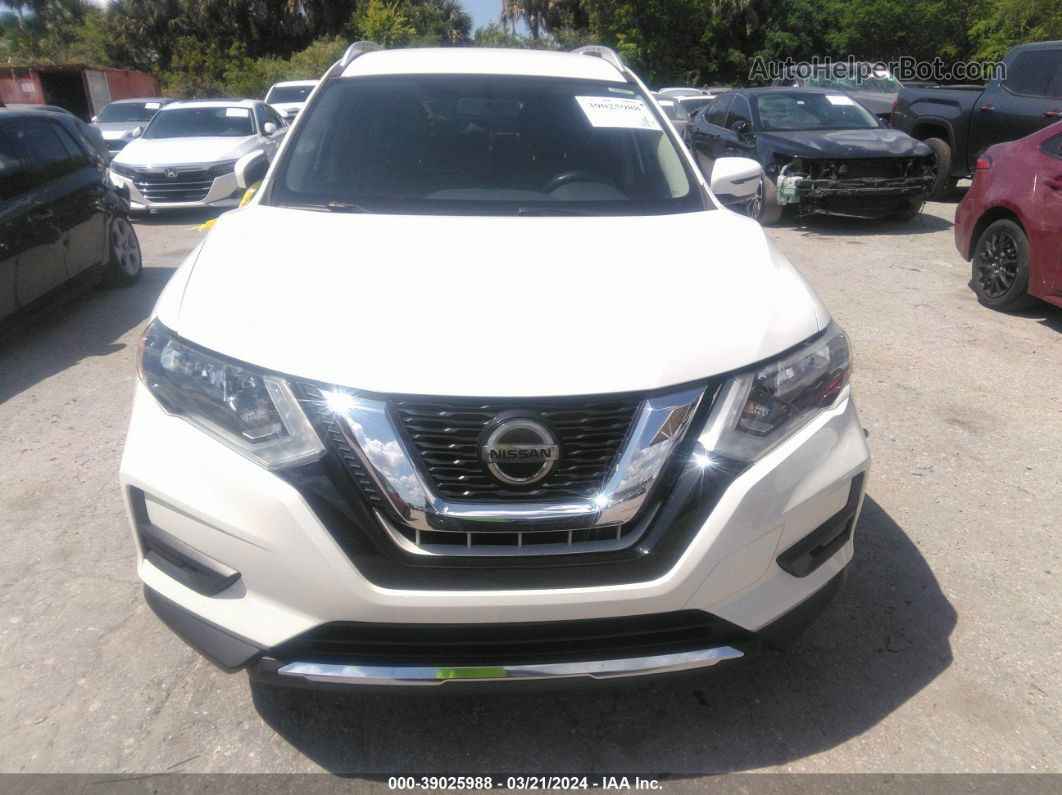 2018 Nissan Rogue Sv White vin: KNMAT2MT5JP615082