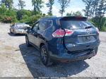 2016 Nissan Rogue Sl Dark Blue vin: KNMAT2MT6GP725633