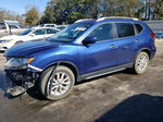 2018 Nissan Rogue S Blue vin: KNMAT2MT6JP508669