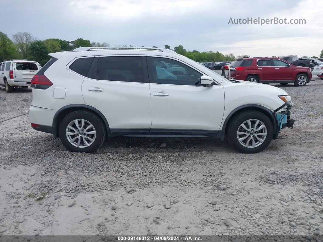 2018 Nissan Rogue Sv White vin: KNMAT2MT6JP542756