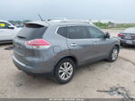 2016 Nissan Rogue Sv Gray vin: KNMAT2MT7GP655155