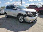 2016 Nissan Rogue S Silver vin: KNMAT2MT7GP668150