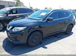 2016 Nissan Rogue S Black vin: KNMAT2MT9GP596187