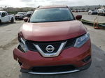 2016 Nissan Rogue S Burgundy vin: KNMAT2MT9GP628989