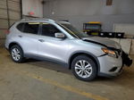 2016 Nissan Rogue S Silver vin: KNMAT2MT9GP688044