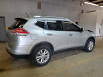 2016 Nissan Rogue S Silver vin: KNMAT2MT9GP688044