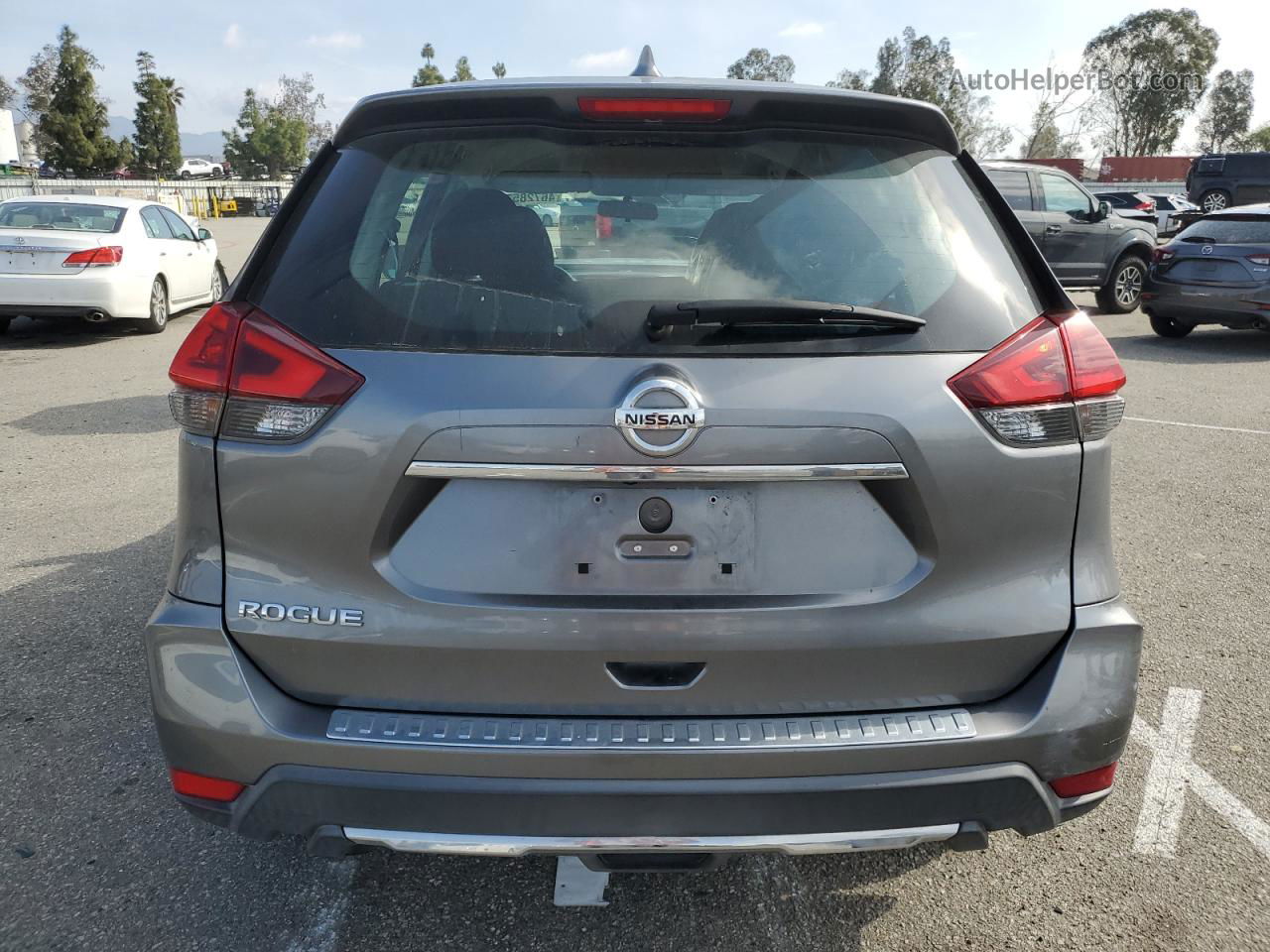 2018 Nissan Rogue S Gray vin: KNMAT2MT9JP561138