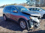 2016 Nissan Rogue Sv Gray vin: KNMAT2MTXGP597736