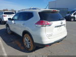 2016 Nissan Rogue Sv White vin: KNMAT2MTXGP605415